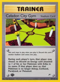 Pokémon-Karte Celadon City Gym 107/132