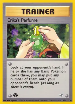 Pokémon-Karte Erika's Perfume 110/132