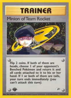 Pokémon-Karte Minion of Team Rocket 113/132