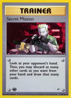 Pokémon-Karte Secret Mission 118/132