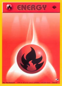 Pokémon-Karte Fire Energy 128/132