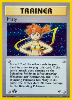 Pokémon-Karte Misty 018/132