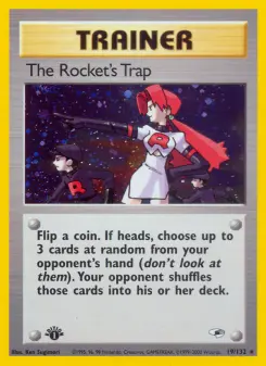 Pokémon-Karte The Rocket's Trap 019/132