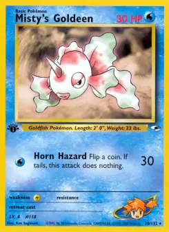 Pokémon-Karte Misty's Goldeen 030/132