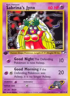 Pokémon-Karte Sabrina's Jynx 059/132