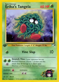 Pokémon-Karte Erika's Tangela 079/132