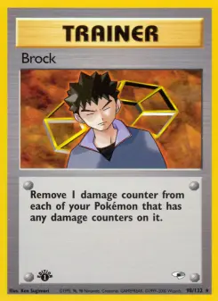 Pokémon-Karte Brock 098/132