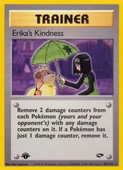 Pokémon-Karte Erika's Kindness 103/132