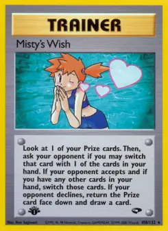 Pokémon-Karte Misty's Wish 108/132