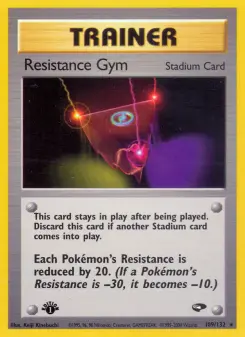 Pokémon-Karte Resistance Gym 109/132