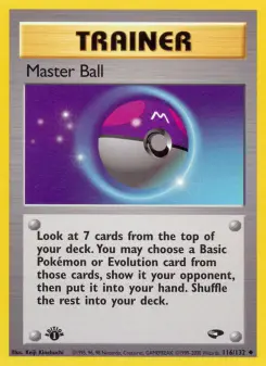 Pokémon-Karte Master Ball 116/132