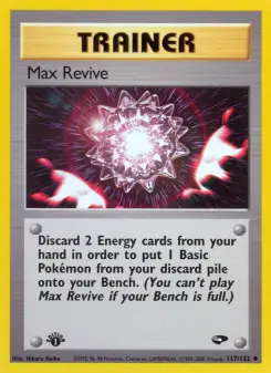 Pokémon-Karte Max Revive 117/132