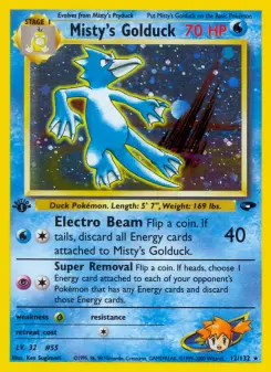 Pokémon-Karte Misty's Golduck 012/132