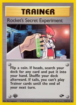 Pokémon-Karte Rocket's Secret Experiment 120/132