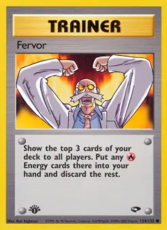 Pokémon-Karte Fervor 124/132