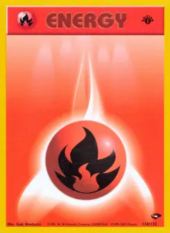 Pokémon-Karte Fire Energy 128/132