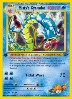 Pokémon-Karte Misty's Gyarados 013/132