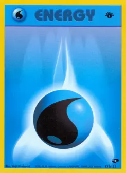 Pokémon-Karte Water Energy 132/132