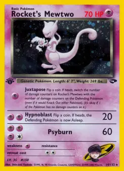 Pokémon-Karte Rocket's Mewtwo 014/132