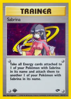 Pokémon-Karte Sabrina 020/132