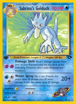 Pokémon-Karte Sabrina's Golduck 030/132