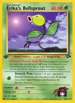 Pokémon-Karte Erika's Bellsprout 038/132