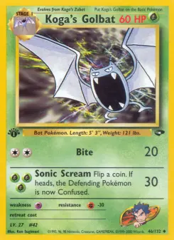 Pokémon-Karte Koga's Golbat 046/132