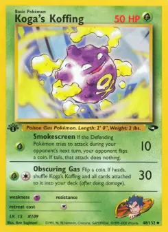 Pokémon-Karte Koga's Koffing 048/132