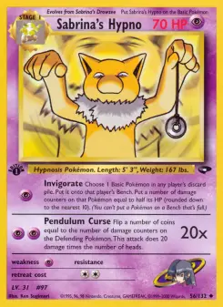 Pokémon-Karte Sabrina's Hypno 056/132