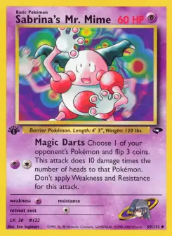 Pokémon-Karte Sabrina's Mr. Mime 059/132