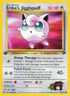 Pokémon-Karte Erika's Jigglypuff 069/132