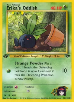 Pokémon-Karte Erika's Oddish 070/132