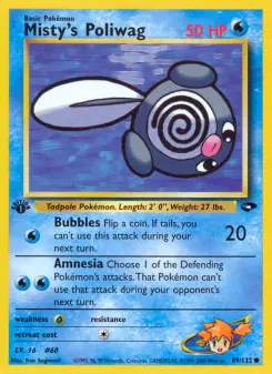 Pokémon-Karte Misty's Poliwag 089/132