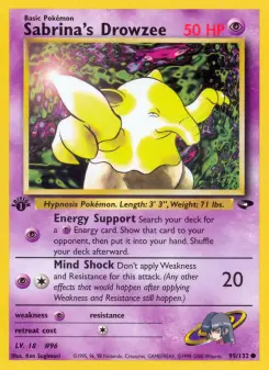 Pokémon-Karte Sabrina's Drowzee 095/132