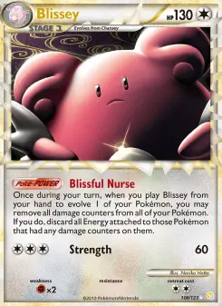 Pokémon-Karte Blissey 106/123