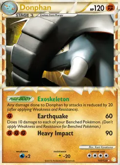 Pokémon-Karte Donphan 107/123