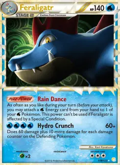 Pokémon-Karte Feraligatr 108/123