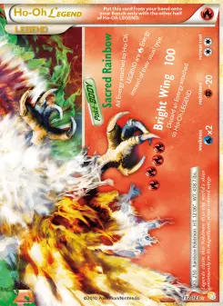 Pokémon-Karte Ho-Oh LEGEND 112/123