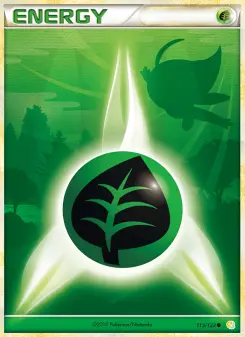 Pokémon-Karte Grass Energy 115/123