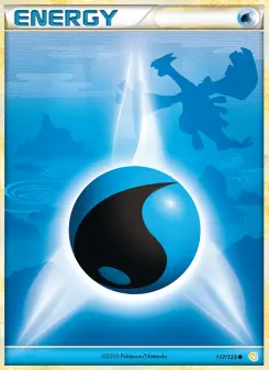 Pokémon-Karte Water Energy 117/123