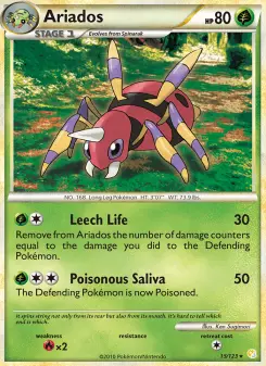 Pokémon-Karte Ariados 015/123