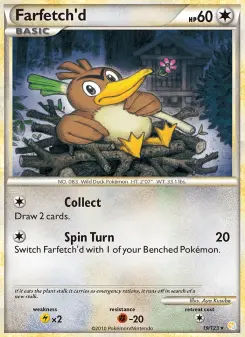 Pokémon-Karte Farfetch’d 019/123