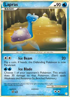 Pokémon-Karte Lapras 024/123