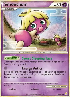 Pokémon-Karte Smoochum 030/123