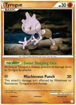 Pokémon-Karte Tyrogue 033/123
