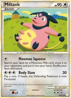 Pokémon-Karte Miltank 047/123