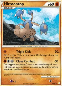 Pokémon-Karte Hitmontop 005/123