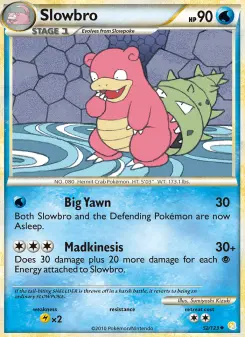 Pokémon-Karte Slowbro 052/123