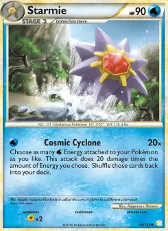 Pokémon-Karte Starmie 053/123