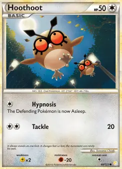 Pokémon-Karte Hoothoot 066/123